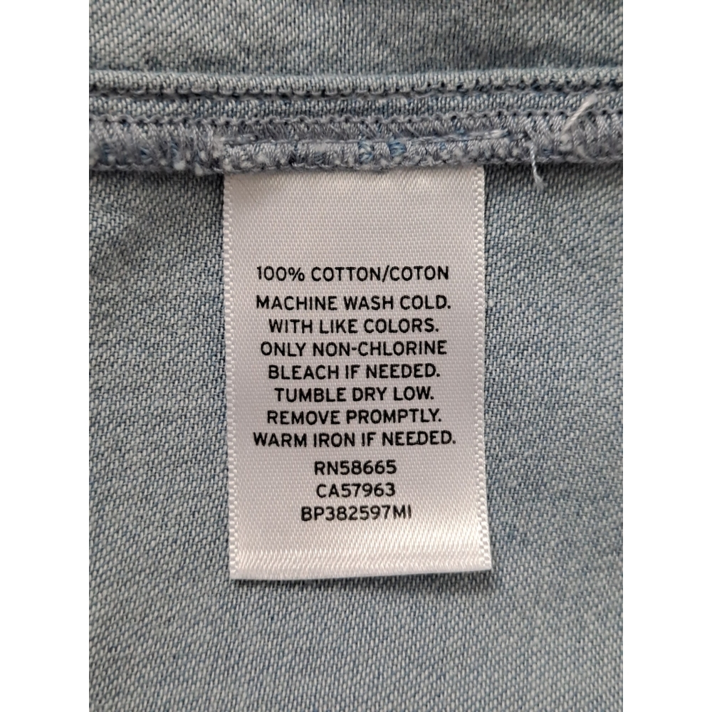 BP Denim Ruffle Tank Top - Picture 5 of 5